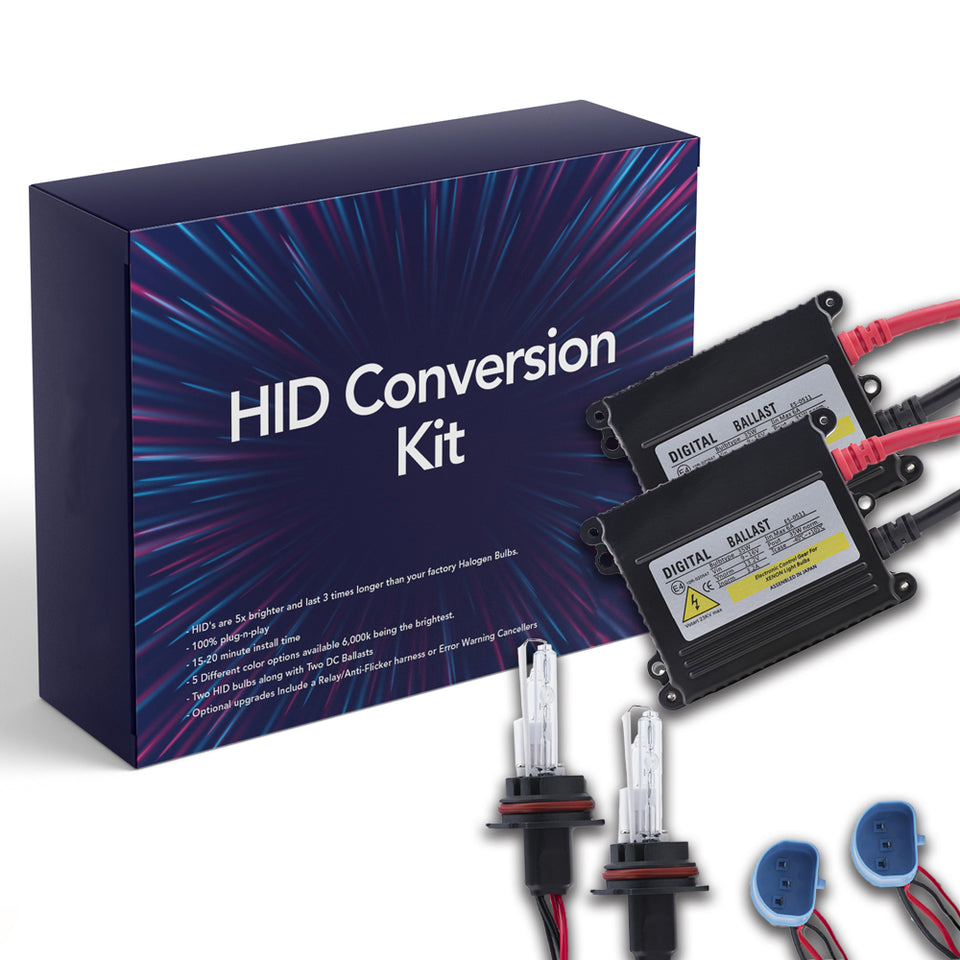 9007 HID XENON HEADLIGHT CONVERSION KIT