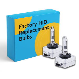 D1S HID FactoryReplacement Bulbs (SOLD IN PAIRS)