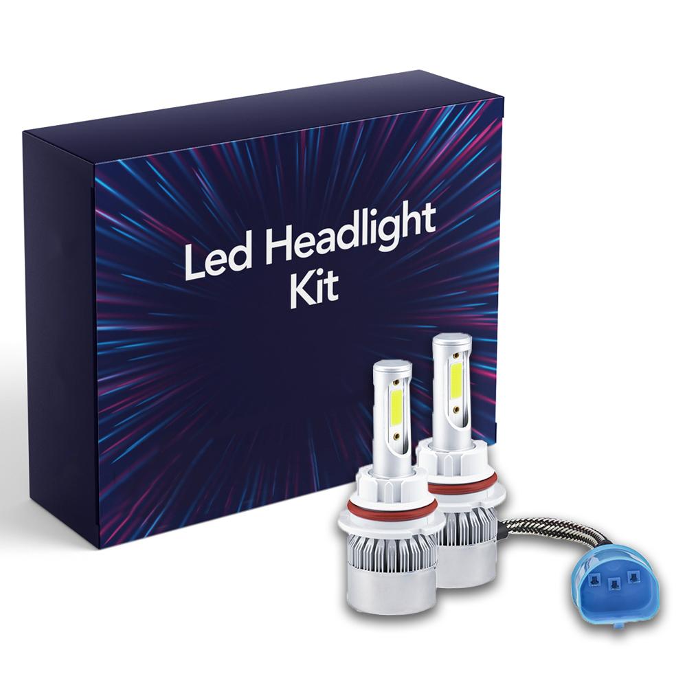 1985 Audi 4000 Quattro Headlight Bulb High Beam and Low Beam 9004 LED Kit