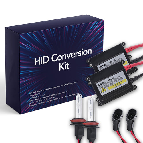 H8 HID XENON HEADLIGHT CONVERSION KIT